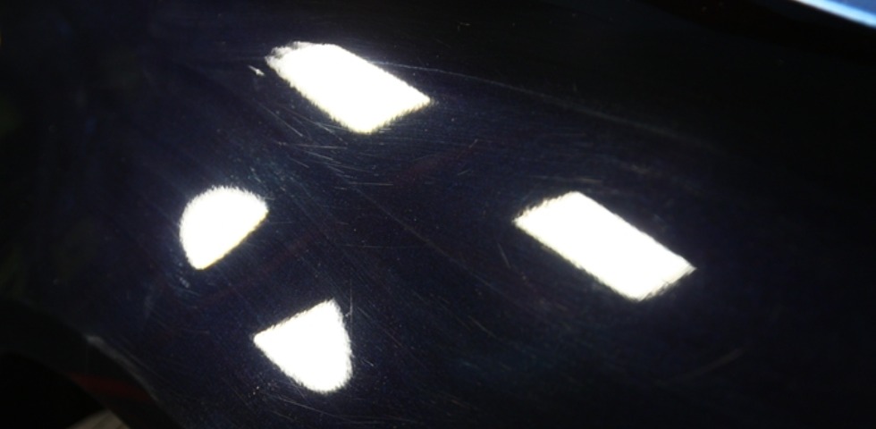 Imperfections in Paint Surface