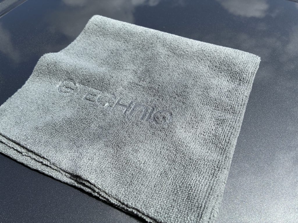 One Spray of C2 onto Towel