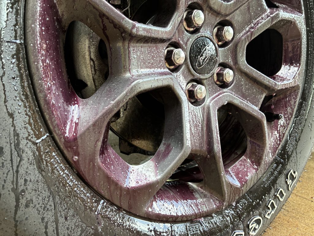 Wheel Cleaner Color Change