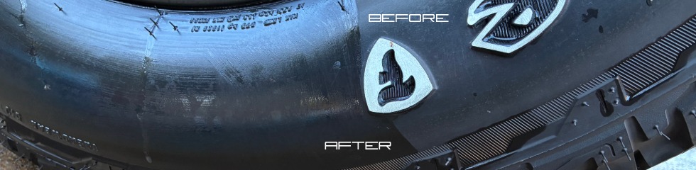 OG Tire Dressing Application