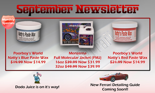 September 2008 Newsletter