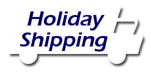 Detailed Image Holday Shipping - $5.00 Flat Rate Ground Shipping & Free Ground Shipping on Orders Over $150