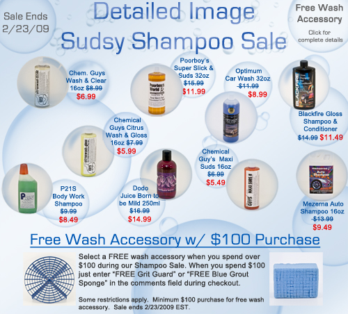 DI Sudsy Shampoo Sale