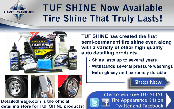  TUF SHINE Now Available - Tire Shine That Truly Lasts