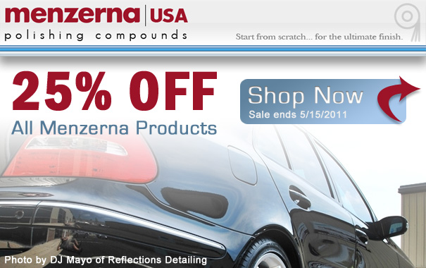 25% Off Menzerna 25% Off Menzerna