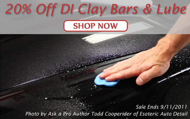 DI Clay Bar and Lube Sale