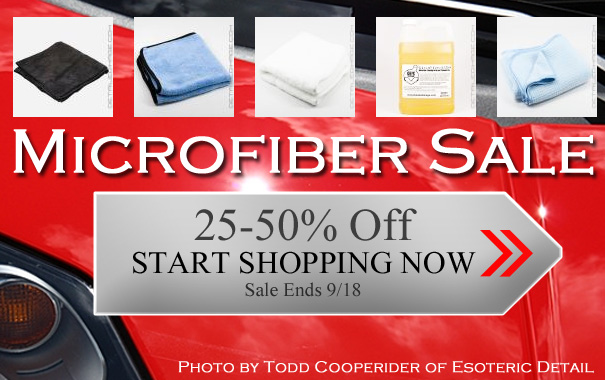 25-50% Off Microfiber Products and Accessories