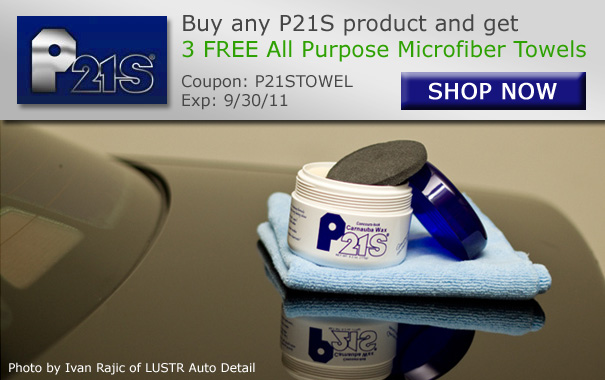 Free Microfiber with P21S Purchase