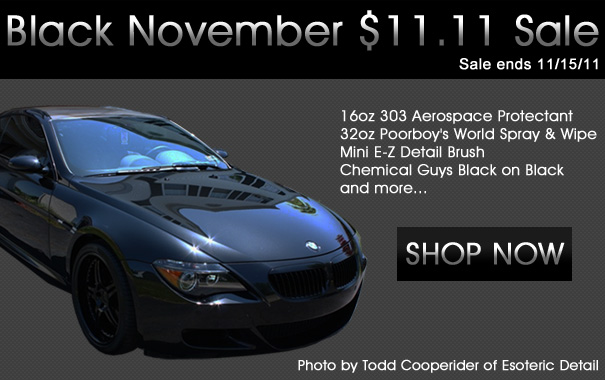 Black November $11.11 Sale