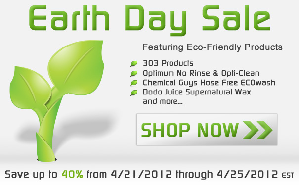 Earth Day Sale
