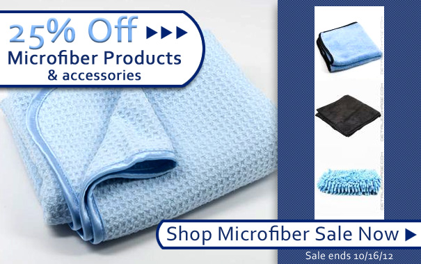 25% Off Microfiber Products and Accessories