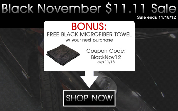 Black November $11.11 Sale