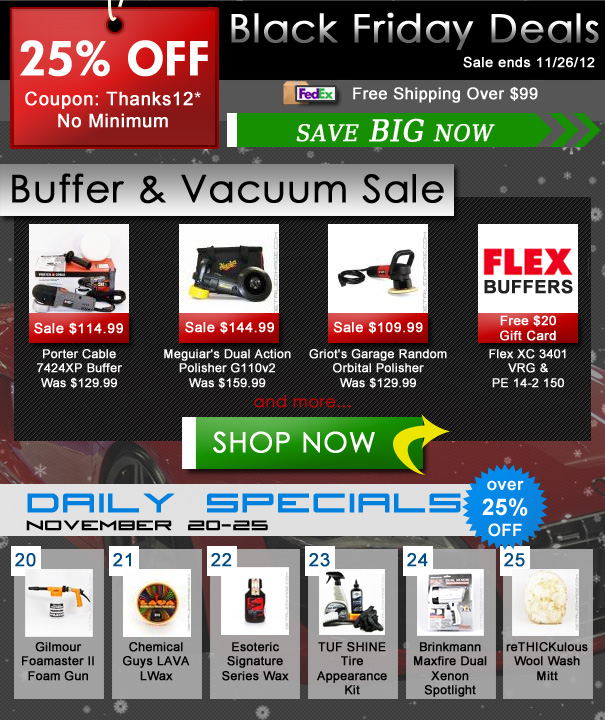 Black Friday Starts Now at Detailed Image