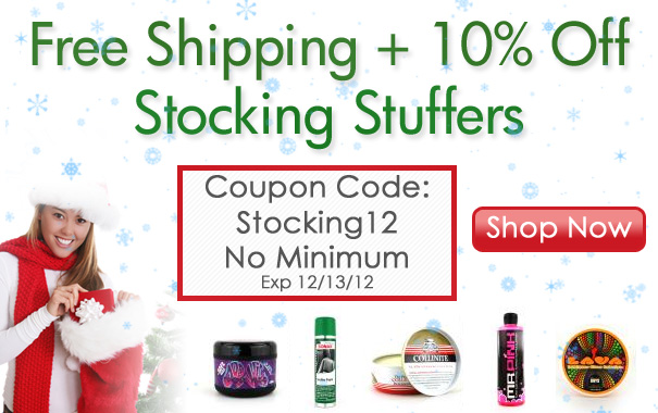 Free Shipping + 10% Off Stocking Stuffers