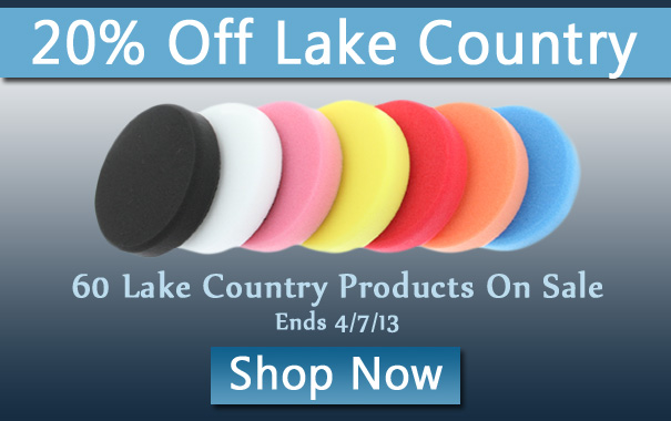 20% Off Lake Country Products