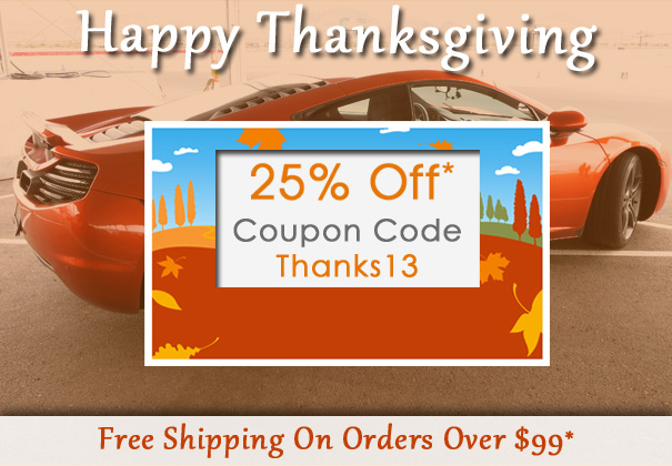 Happy Thanksgiving - 25% Off Code Thanks13