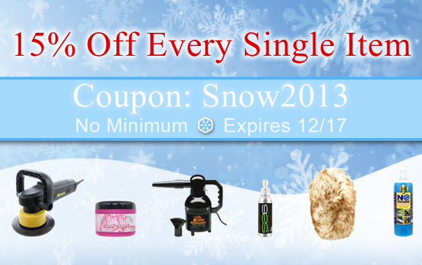 15% Off Every Single Item