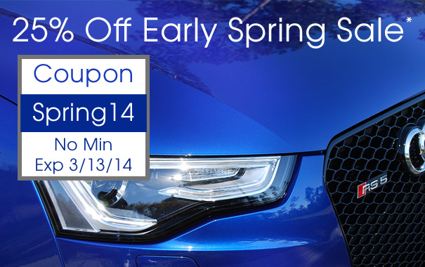 25% Off Early Spring Sale - Coupon Code Spring14* 25% Off Early Spring Sale - Coupon Code Spring14*