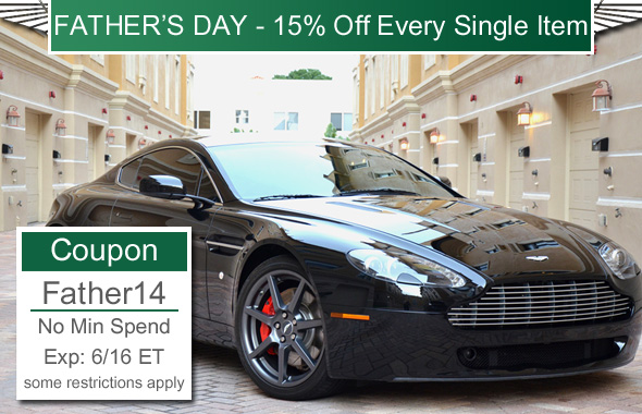 15% Off Every Single Item Father's Day Special - Coupon: Father14 - No Min - Exp: 6/16/14  11:59 PM ET.