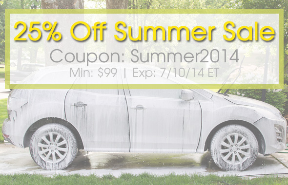 25% Off Summer Sale - Coupon: Summer2014 - Exp: 7/10/14 ET