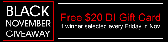 Black November Giveaway -  Free $20 Gift Card