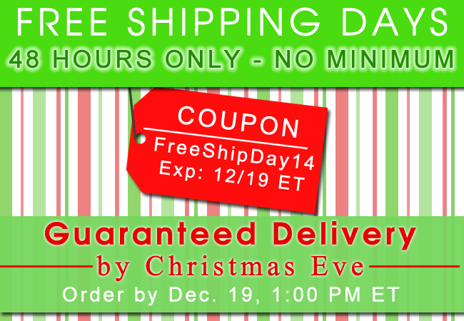 Free Shipping Days & Christmas Eve Delivery Deadline | The Detailed ...