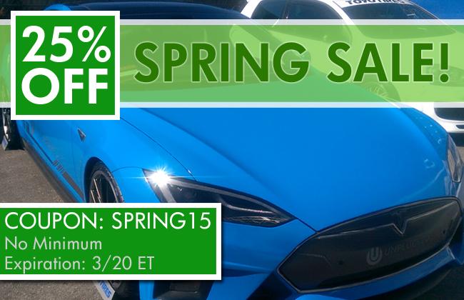25% Off Spring Sale!