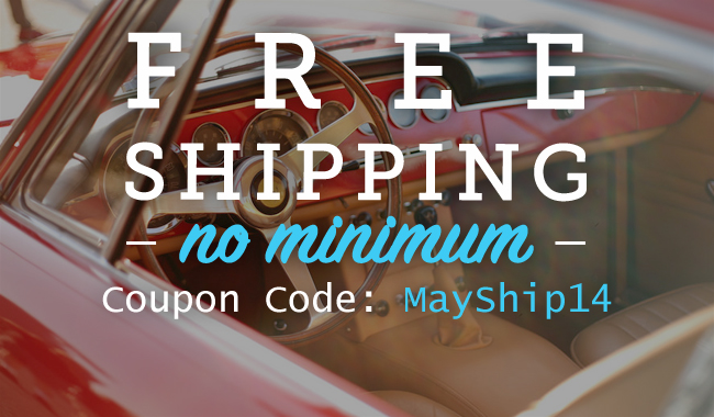 Free Shipping - No Minimum - Coupon MayShip15