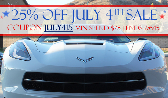 25% Off July 4th Sale - Coupon Code July415 - Min Spend $75