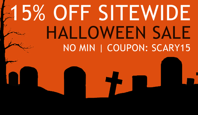 15% Off Sitewide Halloween Sale