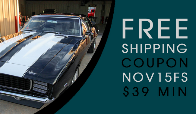 Free Shipping Coupon NOV15FS - $39 Min