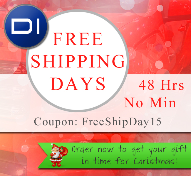 DI Free Shipping Days! 48 Hrs - No Min - Coupon: FreeShipDay15