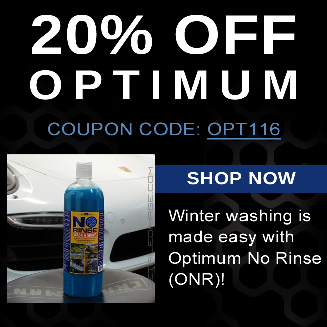 20% Off Optimum - Coupon Code OPT116 - Winter washing is made easy with Optimum No Rinse - Shop Now