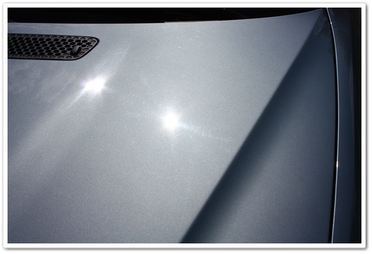 Swirl marks on a 2005 silver BMW M3