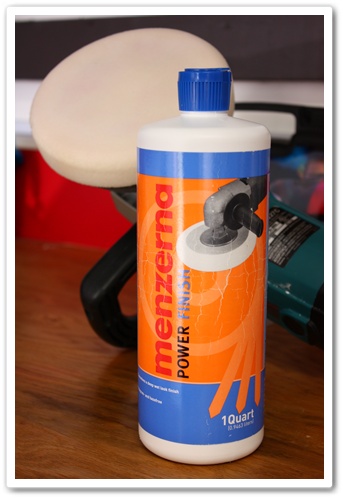 Menzerna Power Finish used on a 2005 BMW M3