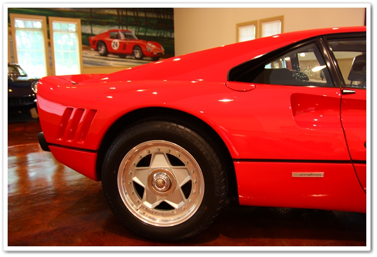 1985 Ferrari 288 GTO back passenger view
