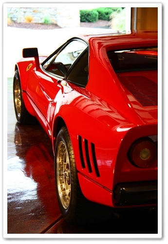 1985 Ferrari 288 GTO back driverside view