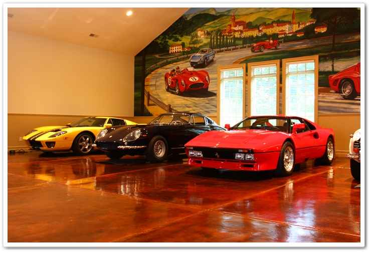 Rare automotive stable of Ferrari's and exotics