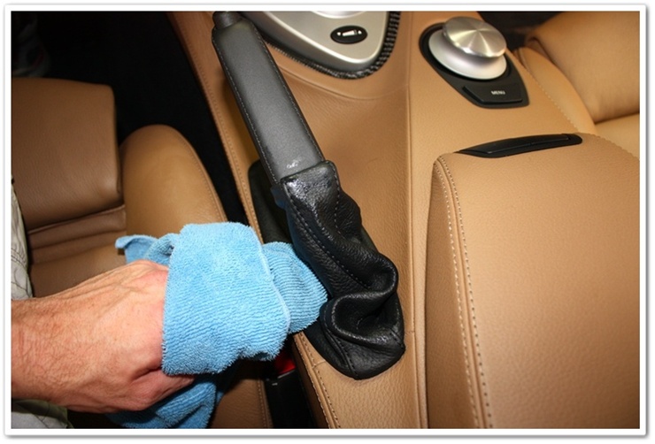 Using Leatherique Prestine Clean on BMW M6 interior