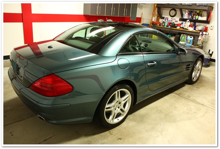 2006 Mercedes SL500 detailed by Esoteric Detail