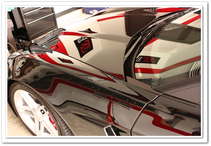 2008 black Z06 Chevy Corvette detailed by Esoteric Detail