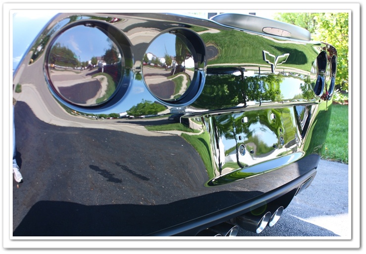 2008 black Z06 Chevy Corvette detailed by Esoteric Detail