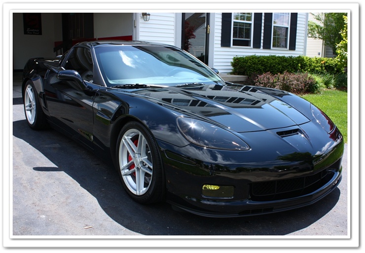 2008 black Z06 Chevy Corvette detailed by Esoteric Detail