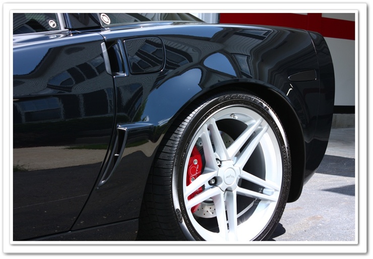 2008 black Z06 Chevy Corvette detailed by Esoteric Detail