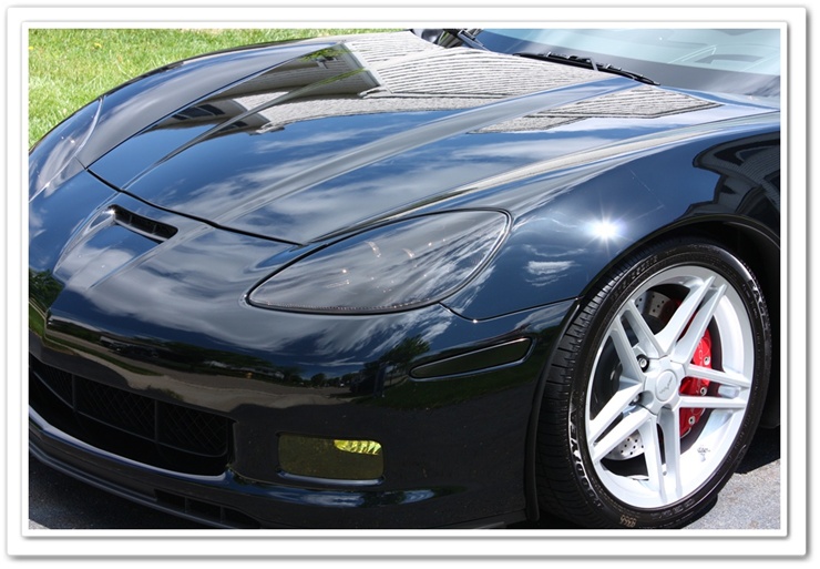 2008 black Z06 Chevy Corvette detailed by Esoteric Detail