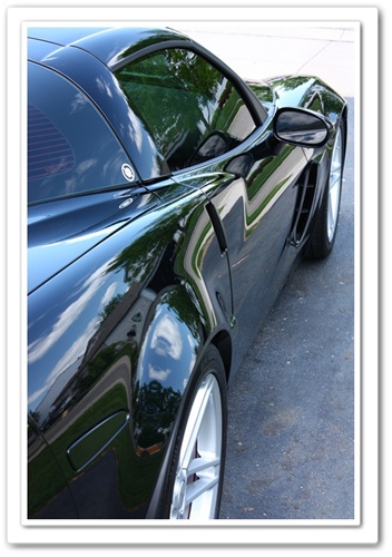 2008 black Z06 Chevy Corvette detailed by Esoteric Detail