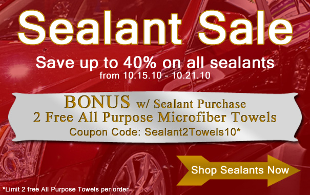 Sealant Sale Up to 40% Off