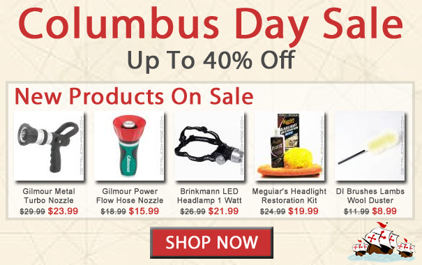 Up to 40% Off Columbus Day Sale