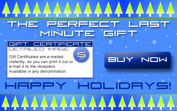 The Perfect Last Minute Gift: Detailed Image Gift Certificates