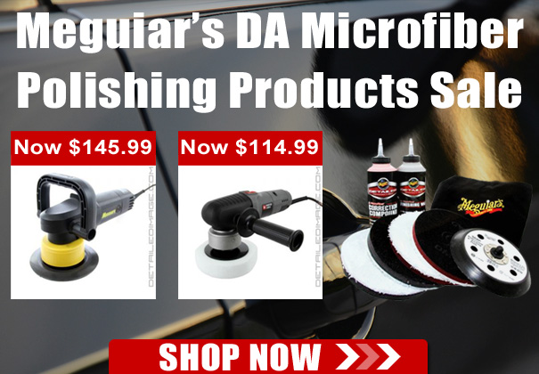 Meguiar's DA Microfiber Polishing Products Sale